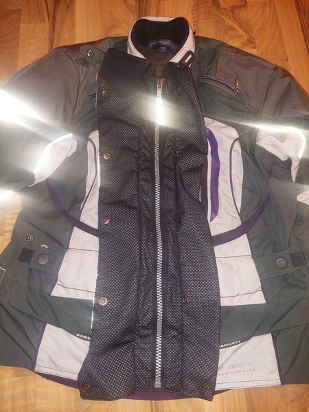 Geaca moto textila de dama, Vanucci ventus, ideal moto chopper,